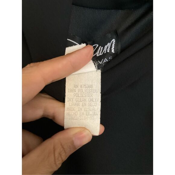 Vintage Zum zum by Niki‎ Livas black dress - Picture 5 of 8